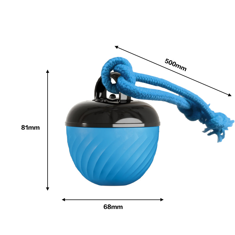 Smart Dog Cat Toy Ball Electronic Interactive Pet Toy Moving Ball Rope USB 3 Modes Automatic Moving Bouncing For Puppy Chew Products Pets Products