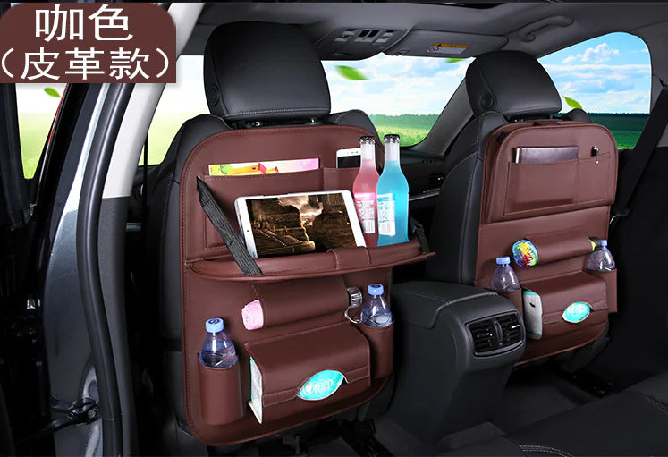 Car Seat Organizer with Foldable Table