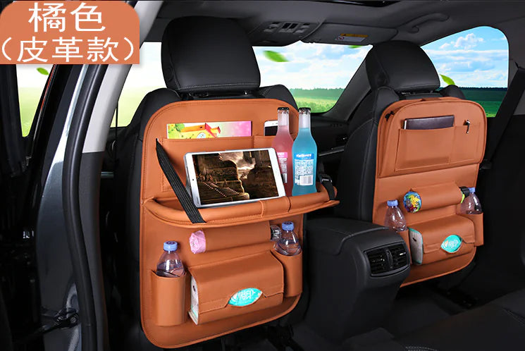 Car Seat Organizer with Foldable Table